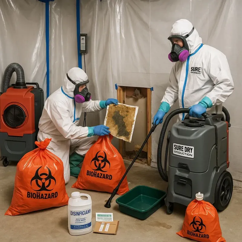 Contaminated Water Handling Protocols process in Barnesville, MN