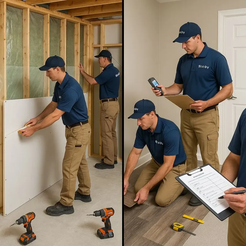 Repairs and Reconstruction process in Barnesville, MN
