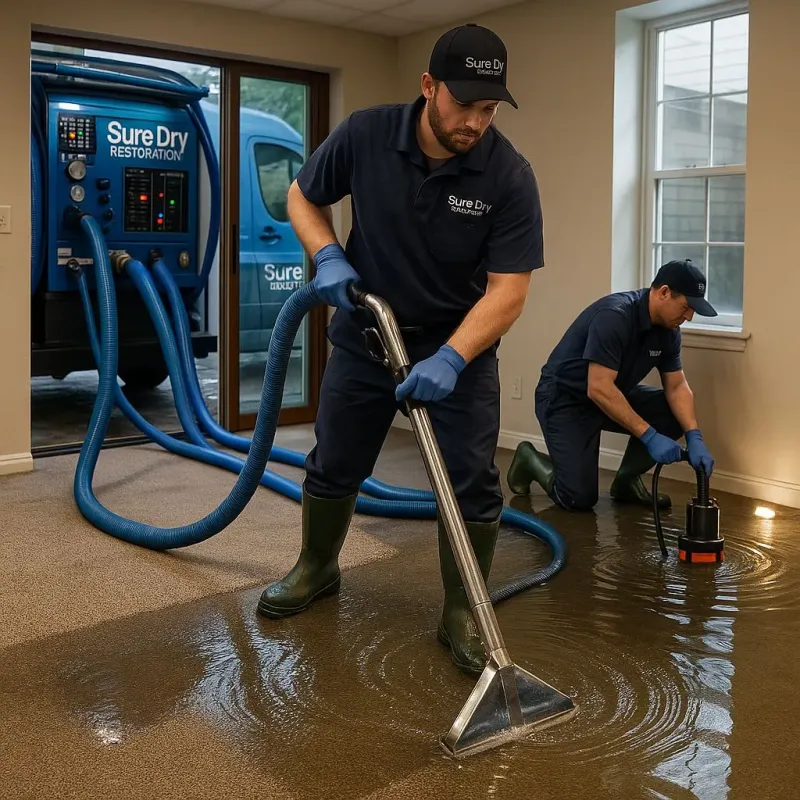 Water Extraction and Removal process in Barnesville, MN